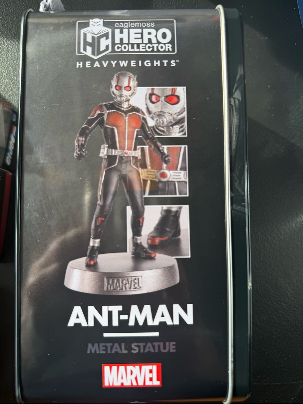 New Eaglemoss Ant-Man Metal Statue - Black & Red Collector Marvel